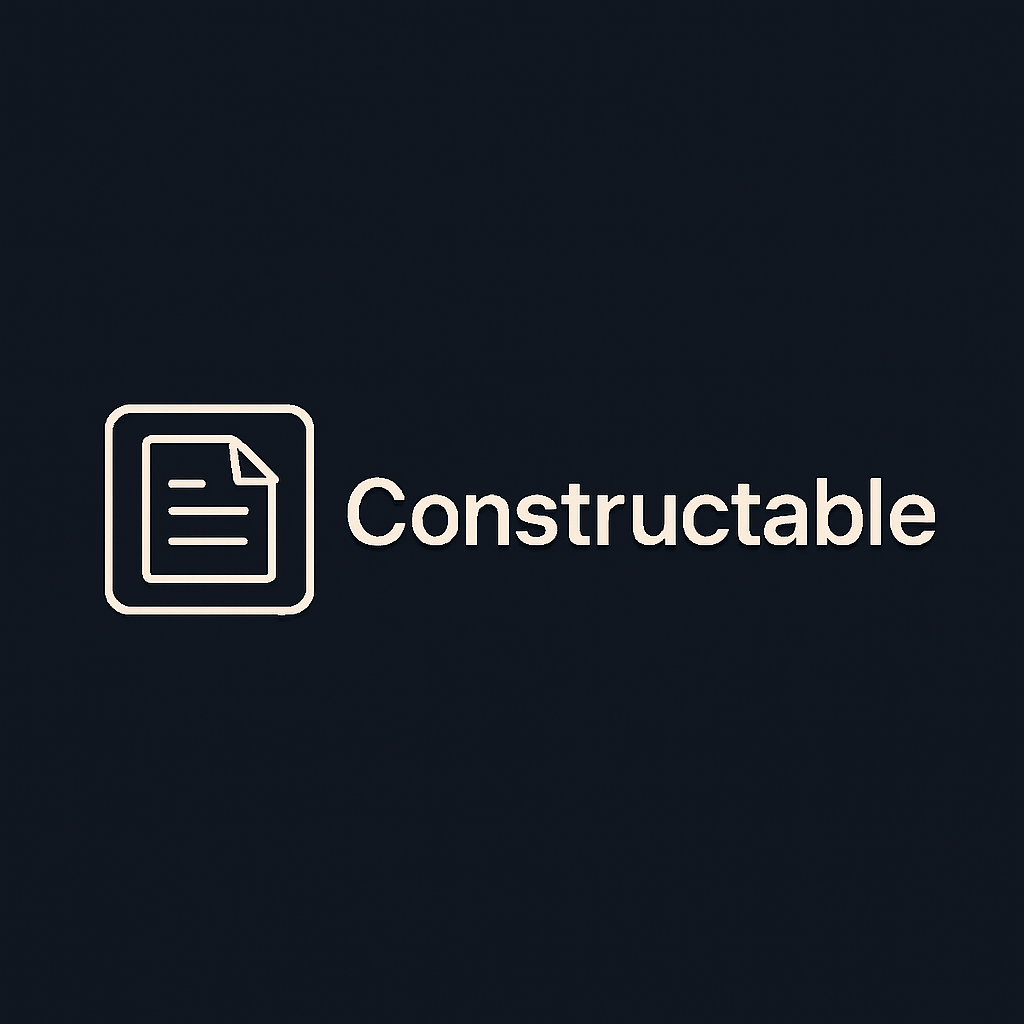 Constructable
